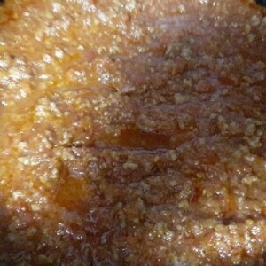 豚挽肉でカレー味の油味噌